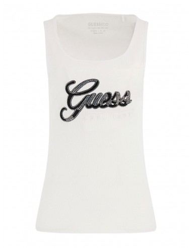 TOP GUESS W3YP10 K1814 G011 BLANCO
