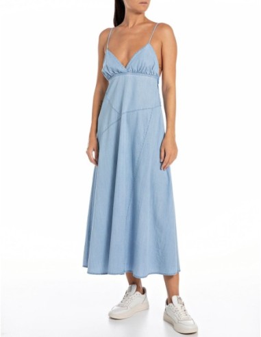 Vestido REPLAY W9107 .000.54E 67B 10 LIGHT BLUE