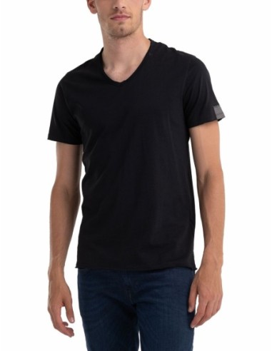 CAMISETA REPLAY M3591 .000.2660 98 NEGRO