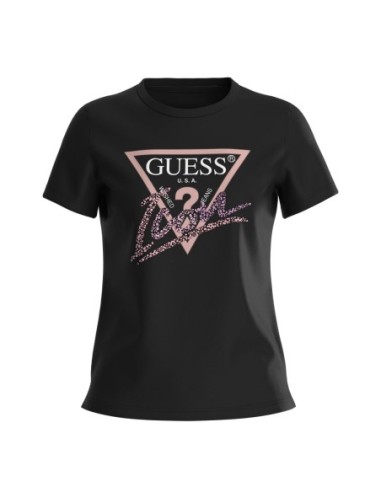 Camiseta guess W4GI20 I3Z14 JBLK negra