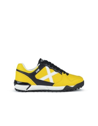 Zapatilla munich one kid turf 64 1431264 color amarillo