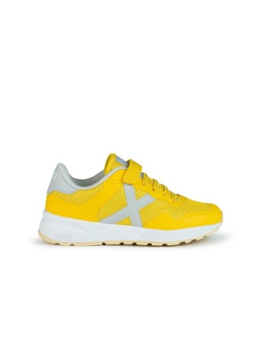 Zapatilla munich fuel kid 58 1328058 color amarillo