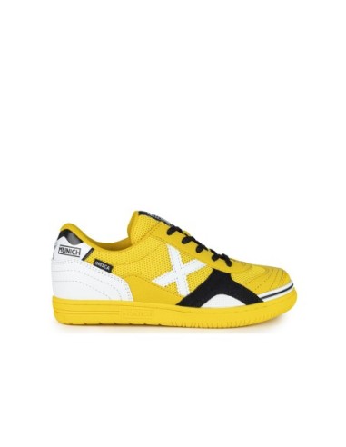 Zapatilla munich gresca kid 316 1500316 color amarillo