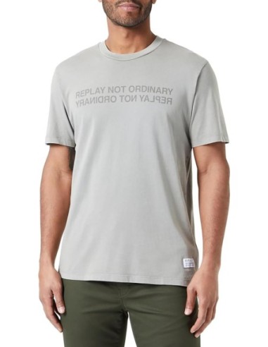 CAMISETA REPLAY M6818 .000.22658M 705 MILITARY GREY