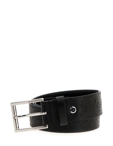 CINTURÓN GUESS BM7782 P3435 BLA Negro