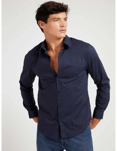 CAMISA GUESS M1YH20 W7ZK1 G7V2 Azul